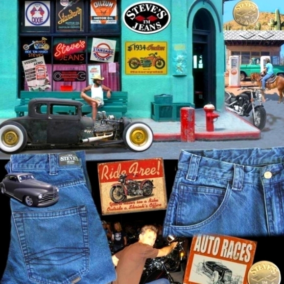 STEVE'S Jeans - Picture 1 of 8